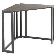 Calistoga Corner Desk In 2020 Wood Corner Desk Lumisource Corner Desk