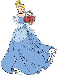 Cinderella And Her Basket Of Flowers Cinderella Coloring Pages Disney Princess Colors Cinderella