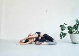 This pose for 2 improves lower body and core strength for the base person, and. 6 Partner Yoga Moves Anyone Can Do Om The City