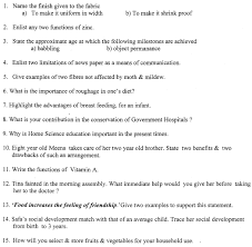 It is important to decide your future path at this stage itself and choose the relevant subjects accordingly. Cbse Class 11 Home Science Question Paper Set B