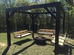 Porch swings fire pit circle porch swings patio swings. 39 Elegant Diy Outdoor Swings That No One Can Resist Photo Gallery Decoratorist