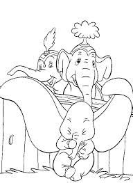 Little Dumbo With Friends Coloring Pages Elephant Coloring Page Disney Coloring Pages Horse Coloring Pages