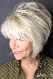 Many famous older women and senior models also prefer to keep their long locks. 85 Stylish Short Hairstyles For Women Over 50 Lovehairstyles Com