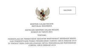 It is headed by the minister of home affairs, currently tito karnavian. Mendagri Keluarkan Instruksi Mengenai Ppkm Mikro Dan Pembentukan Posko Covid 19 Tingkat Desa Kelurahan