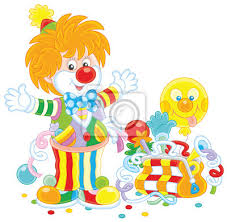 Dessin a colorier clown tueur 46879 in gratuit coloriage. Sympathique Clown De Cirque Souriant Dans Un Costume Colore Avec Papier Peint Papiers Peints Myloview Fr