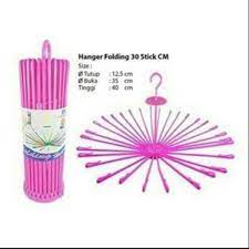 Iniloh 5 inspirasi jemuran baju buat rumah minimalis biar hemat tempat! Jual Hanger Folding 30 Stick Gantungan Jemuran Baju Bayi Di Lapak Frendi Bukalapak
