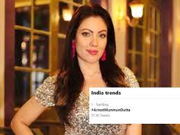 In one of her recent videos, where she shares how she wants to look in her upcoming youtube posts, dutta uses the word bhangi. netizens erupted, demanding her arrest. Fmmgqqav40s68m