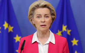 Ursula von der leyen has reassured eu leaders she will ban coronavirus vaccines from leaving the eu if suppliers such as astrazeneca fail to deliver again, as she faced questions over her handling. Ursula Von Der Leyen Attempts To Pin Blame On Deputy For Embarrassing U Turn In Vaccine Export Row