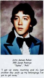 John Acker (Deceased), Paramus, NJ New Jersey