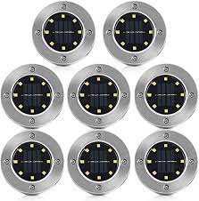 Solar lampion ø20cm led papierlaterne lampenschirm lampions laterne garten party. Solarleuchten Garten 8 Stuck Solar Bodenleuchten Aussen Solar Gartenleuchten Warmweiss Solarlampen Ip65 Wasserdichte Bodenstrahler Licht Garten Landschaft Beleuchtung Fur Auffahrt Rasen Amazon De Beleuchtung