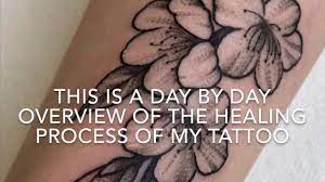 Scabbing, itching, dryness, and continued soreness; Tattoo Healing Process Day By Day Youtube
