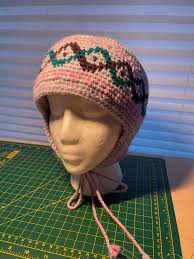 Crocheting a Hat for Morgan State Student