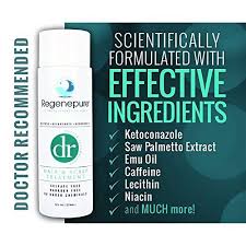 Key ingredients of an effective hair the shampoo's hair loss prevention technique works well for most people, but some recommend. Regenepure Anti Hair Loss Doctor Recommended Dr Hair Scalp Dht Cleanse Shampoo Shopee Singapore