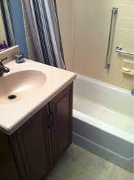 Because they appear to float within the room, these freestanding models take up less visual space. Getting New Tub Into Small Bathroom Contractor Talk Professional Construction And Remodeling Forum