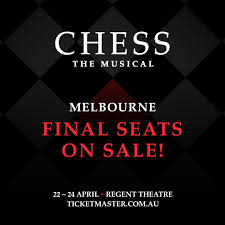Complete soundtrack list, synopsys, video, plot review, cast for this musical was originally created for the west end, that is, for an english audience, but after later versions of the musical processed to improve the show and eliminated the defects of the american. Chess The Musical Australia Home Facebook