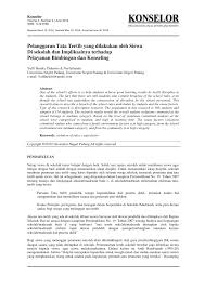 1 kandungan buku panduan pengurusan aktiviti kokurikulum sekolah menengah dan rendah bil. Pdf Pelanggaran Tata Tertib Yang Dilakukan Oleh Siswa Di Sekolah Dan Implikasinya Terhadap Pelayanan Bimbingan Dan Konseling