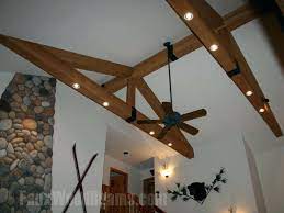 My problem is the beams: Image Result For Track Lighting On Angled Ceiling Ceiling Beams Faux Wood Beams Wood Truss