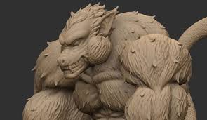 Oozaru Goku Dragonball Z 3d Print Model Dragon Ball Z Dragon Ball 3d Printing
