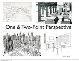 In the second step we have finished drawing two faces. One And Two Point Perspective