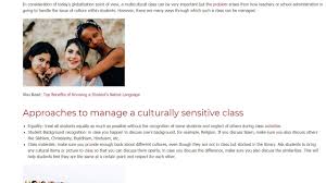 5 Techniques To Speak Any Language Sid Efromovich Transcript How English Teachers Can Manage A Cultural Sensitive Class Ittt Tefl Blog Youtube