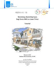 Pdf Workshop Sketchup Basic Bagi Guru Sma Se Jawa Timur