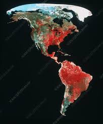 Map of brazil map of brazil with divisions of states and regions north and south america map stock illustrations. North South America Stock Image E070 0150 Science Photo Library