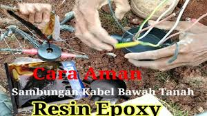 Penyambungan dan penamatan kabel bawah tanah dan kemahiran menyambung dan menamatkan kabel untuk kesinambungan bekalan elektrik. Cara Cor Resin Pada Sambungan Kabel Listrik Bawah Tanah Youtube
