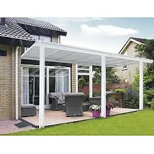 Pergola Aluminium 6x3m Blanche Pergola Blanche Pergola Couverte Pergola