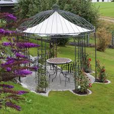 Eisenpavillon Gartenpavillon Pavillon Rosenpavillon Metallpavillon Pavillion 300cm Garden Gazebo Lattice Garden Garden Architecture