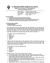 Maybe you would like to learn more about one of these? Soal Pilihan Ganda Teks Deskripsi Kelas 7 Kurikulum 2013 Vigicle Walls