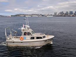 Crew Of Noaa Ship Rainier Surveys Everett Washington To