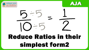 Reduce Ratios In Their Simplest Form2 - Youtube