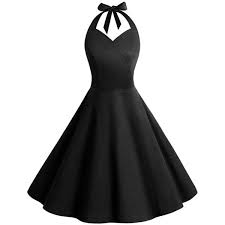 Vintage Backless Halter Skater Party Dress 24 Liked On Polyvore Featuring Dresses Halter N Lace Dress Vintage Cocktail Dress Vintage Vintage Halter Dress