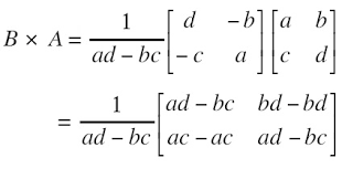 Jan 30, 2021 · untuk menentukan rumus invers suatu matriks berordo 2×2 sebagai berikut ini : Invers Matriks Aku Suka Matematika