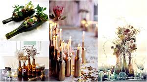 You would expect to see wine bottles at a wedding but not the way we picture them. Upcycling Inspiration Pack Insanely Beautiful Diy Wine Bottle Centerpieces That You Should Try