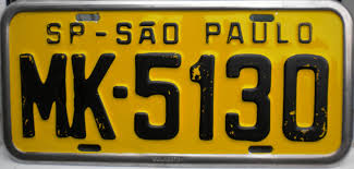 Black And Yellow California License Plate Frame Brazil Matriculas Carteles Antiguos Carteles Vintage