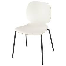 Svenbertil كرسي أبيض Broringe أسود Ikea