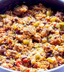 One Pot Wonder Spanish Rice With Chorizo The Wholesome Dish Recipe Healthy One Pot Meals Spanish Rice One Pot Meals
