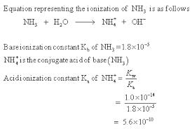 Nh3 Is A Weak Base Kb 1 8 Times 10 5 And So The Salt Nh4cl Acts As A Weak Acid What Is The Ph Of A Solution That Is 0 050 M In Nh4cl Study Com