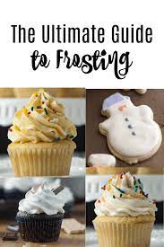 The Ultimate Guide To Different Types Of Frosting Types Of Frosting Cupcake Recipes Frosting