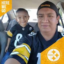 These Pittsburgh Steelers fans are...
