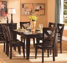 Compare up to 4 products. Topline Home Furnishings 7 Pc Solid Wood Dining Set Walmart Canada Dining Room Sets Solid Wood Dining Table Dining Table