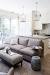 Sofa In Front Of Kitchen Island