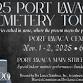 Port Lavaca Cemetery Tour - Port Lavaca Main Street Theatre, 315 E Main St Event Image