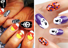 Neon orange nails, undoubtedly, have their allure. 23 Spooktacular Halloween Nail Art