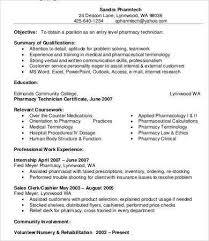 Find a cv sample that fits your career. Resume Format For Pharmacist Doc