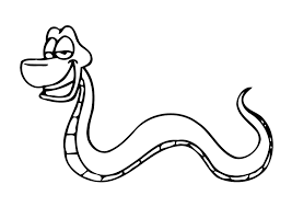 Green funny snake curled up in a ball, flat vector illustration isolated. Snake Coloring Sheets Snake Coloring Pages Disney Coloring Pages Printables Dinosaur Coloring Pages