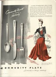 The sterling flatware patterns of oneida. Selling Silver Advertisements For Oneida Community Plate 1930 46 Material Matters