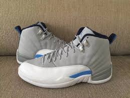 Rock the retro 12 with a plaid shirt and cutoff jeans. Air Jordan 12 Grey University Blue Release Date Sneaker Bar Detroit