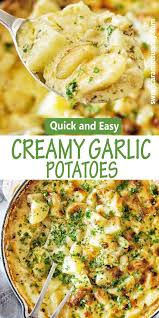 Creamy Garlic Potatoes Recipe Creamy Garlic Potatoes Recipes Easy Baked Potato